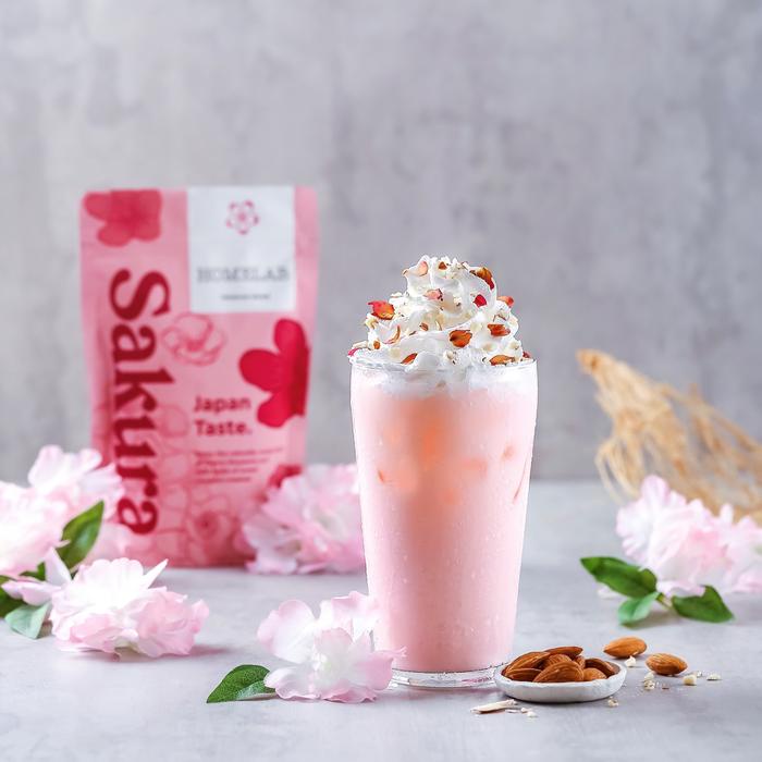 

Homelab Bubuk Minuman Sakura Latte Premium Powder 200G Terlaris
