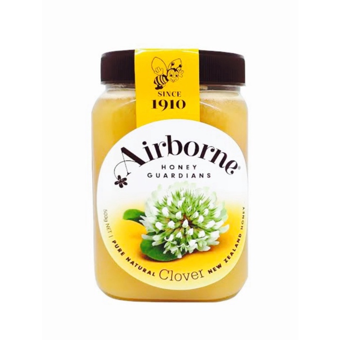 

BARANG TERLARIS MADU AIRBORNE CLOVER HONEY 500GR 500 GR FREE SENDOK KAYU