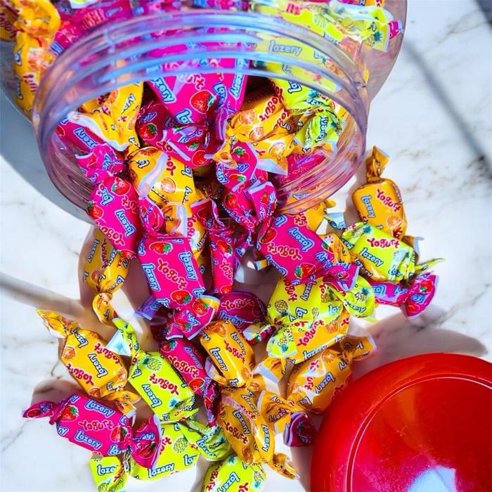 

Permen sugus Lazery yogurt isi 200 pcs