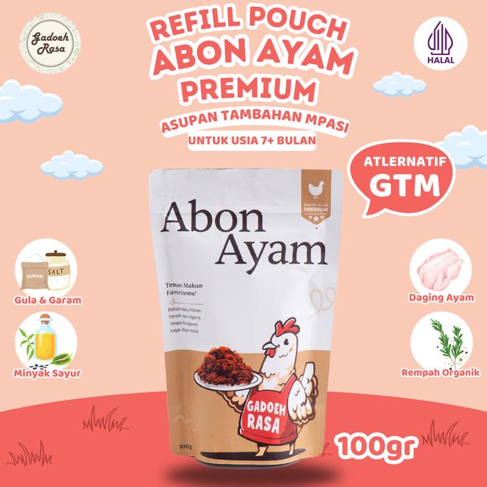 

Abon Ayam Premium Refill Pouch Gadoeh Rasa Food