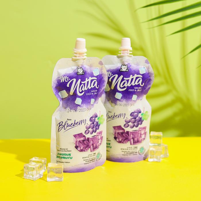 

Cemal Cemil minuman jelly Mr.Natta the coco 10pcs rasa buah buahan markisa,bluberry,leci,peach Food
