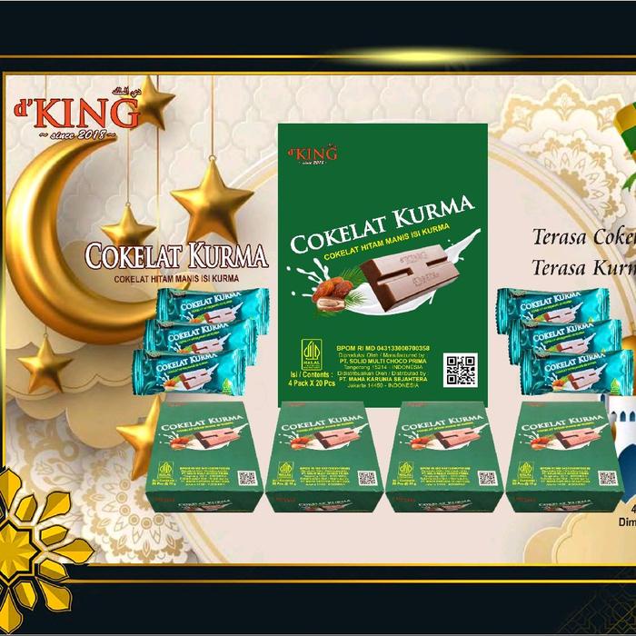 

D'KING COKELAT KURMA 1 DUS ISI 4 BOX