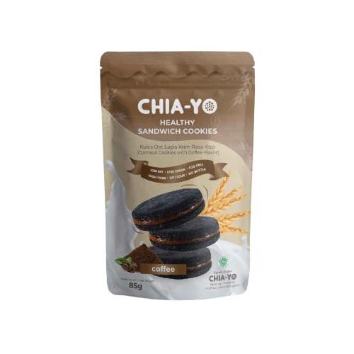 

Chia Yo Sandwich Cookies Matcha 85R / Kukis sugar-free