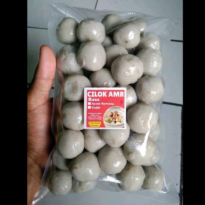 

Cilok mentah ukuran besar isi 50 butir, cilok amr baso aci/boci Frozen