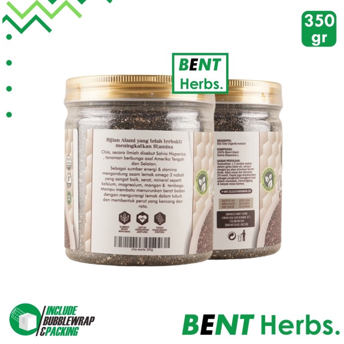 

SALE !!! SAFWA CHIA SEED RAW ORGANIC PREMIUM 350 G SEEDS NATURAL READYY