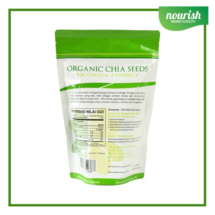 

SALE !!! NATURE'S ENERGY ORGANIC CHIA SEEDS 500GR READYY