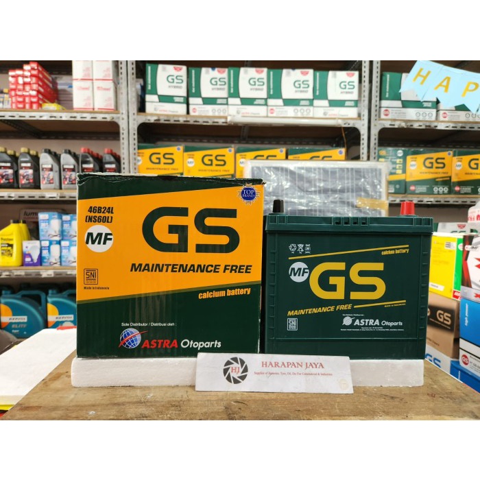 Aki Mobil Gs Astra Mf Ns60L (45 Ah) (Kering)
