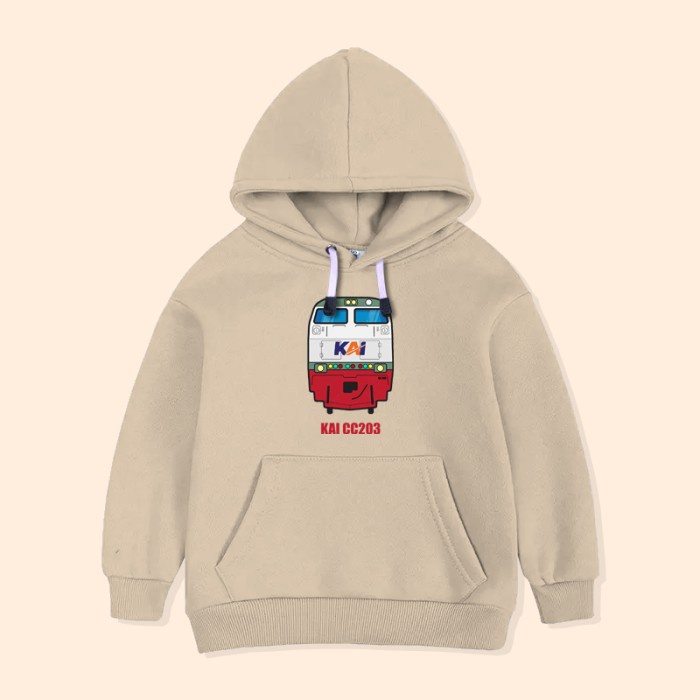 JAKET HOODIE ANAK KERETA API INDONESIA KAI SWEATER ANAK KAI CC203