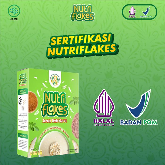 

Produk Terbaru Nutriflakes 1 Box Sereal Umbi Garut Original Untuk Bantu Masalah Pada Lambung Maag