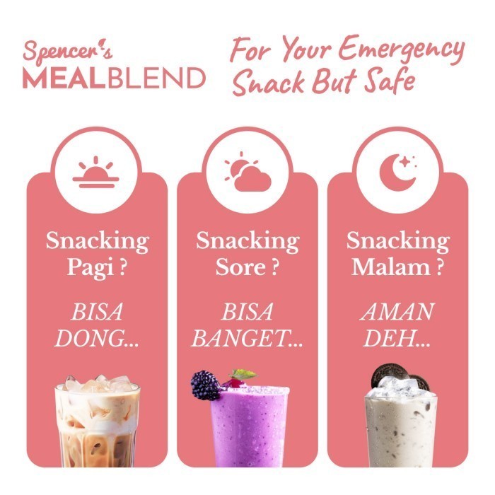 

Ready Stock SpencerS Mealblend Wild Blueberry Splash Meal Replacement Multigrain) Cod