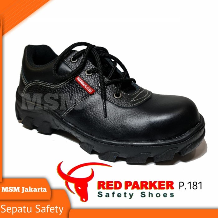 SEPATU SAFETY RED PARKER P181