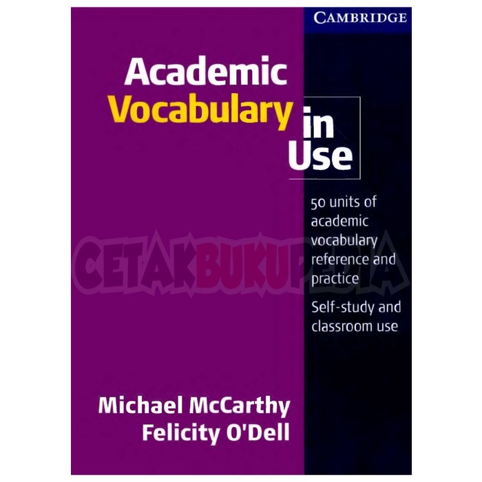 Preord Academic Vocabulary In Use