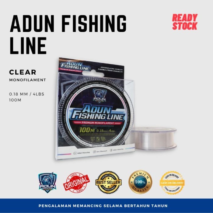 Diskon Promo Senar Pancing Afl Adun Mancing 100M