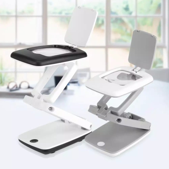 

Promo Terbatas Kaca Pembesar Lipat Multi Fungsi+Lamp Led/ Magnifying Glass. Mikroskop