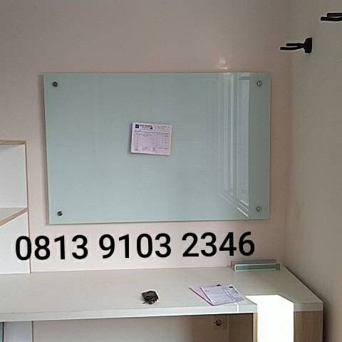 

Diskon Glassboard Magnetik Uk.90X120Cm / Papan Tulis Kaca