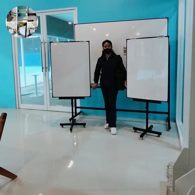 

Kualitas Terjamin Flip Chart Standing Magnetik - 70 100 Cm