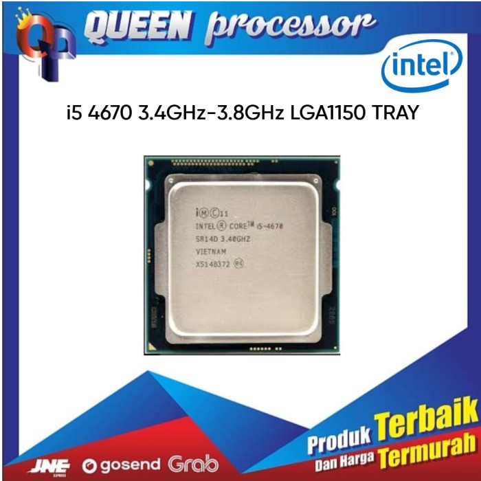 PROCESSOR INTEL CORE I5 4670 TRAY LGA 1150
