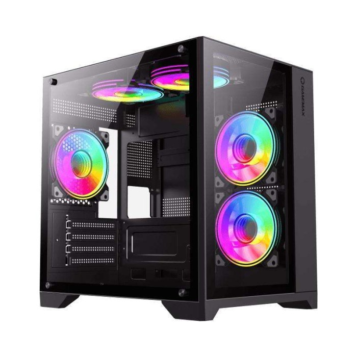 Gamemax Infinity Mini Casing Komputer Micro ITX / Casing PC M-ITX