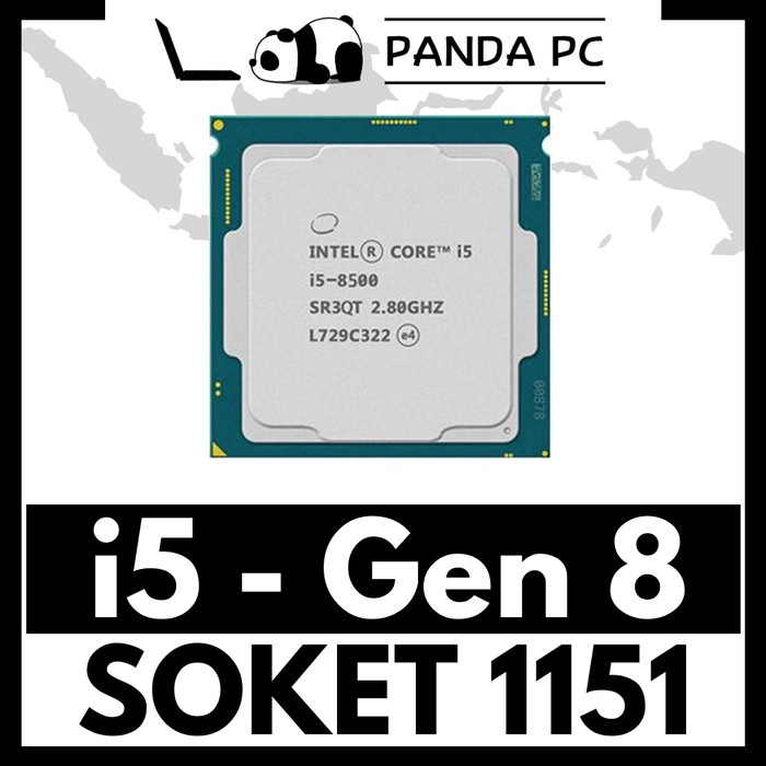 Processor Core i5 Gen 8 LGA 1151 Coffee Lake 8400 8500 8600 8500T H310