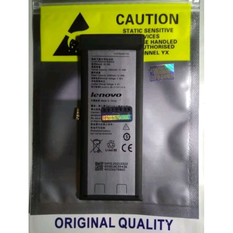 Baru Zuk Bl268 Bl-268 Original 100% Genuine Batu Batre Battery Baterai Zuk Z2 Zuk Z2+ Plus
