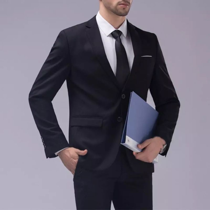 BIG SALE Jas Hitam Size Jumbo / Jas Formal Size Besar / Jas Pria