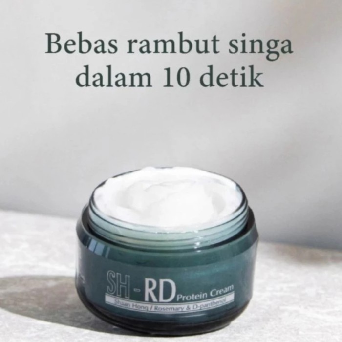 [SHARE IN JAR 5ml] SHRD PROTEIN CREAM MELURUSKAN RAMBUT SINGA