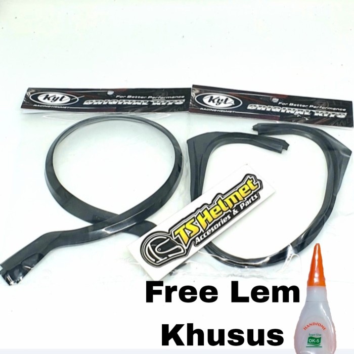 Karet List Helm Kyt Galaxy Slide Kyt Dj Maru Original