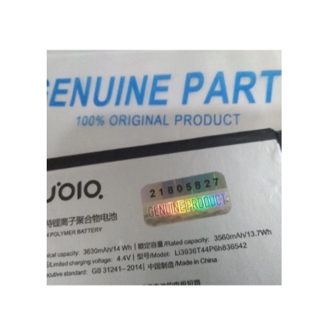 Zte Li3829T44P6H806435 Original 100% Genuine Battery Batre Baterai Nubia M2 Nx551J M2 Lite
