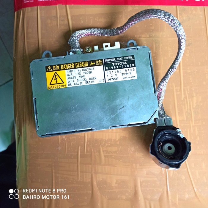 ballast HID D2R D2S headlamp Toyota harrier 2007-2014 copotan original