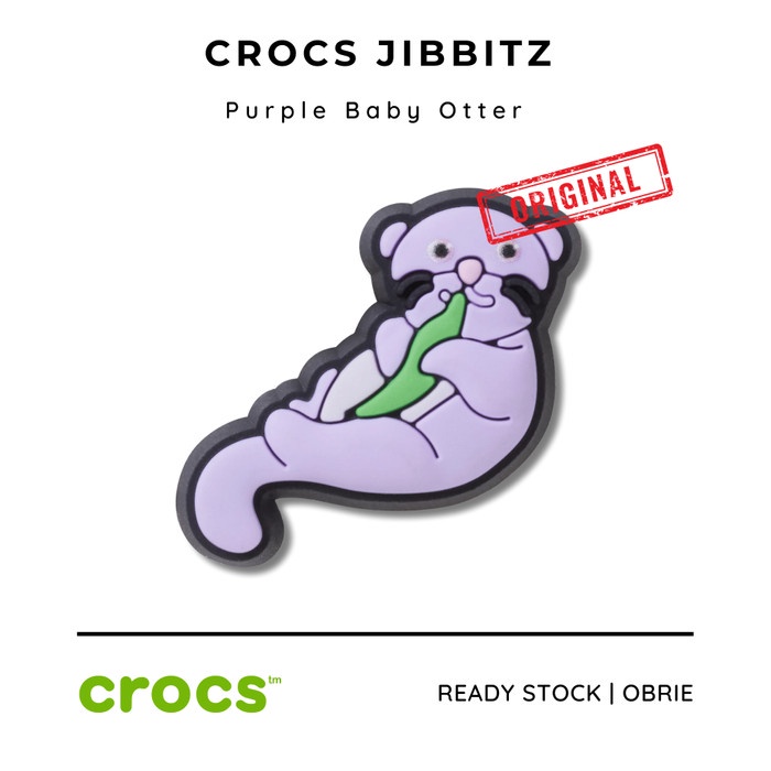 Jibbitz Crocs Original Purple Baby Otter