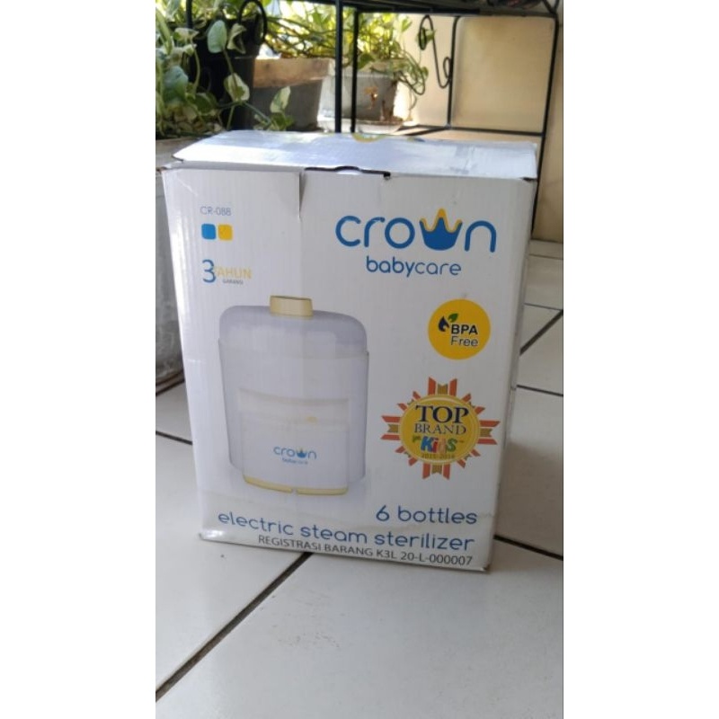 Murah Crown Babycare Sterilizer Preloved