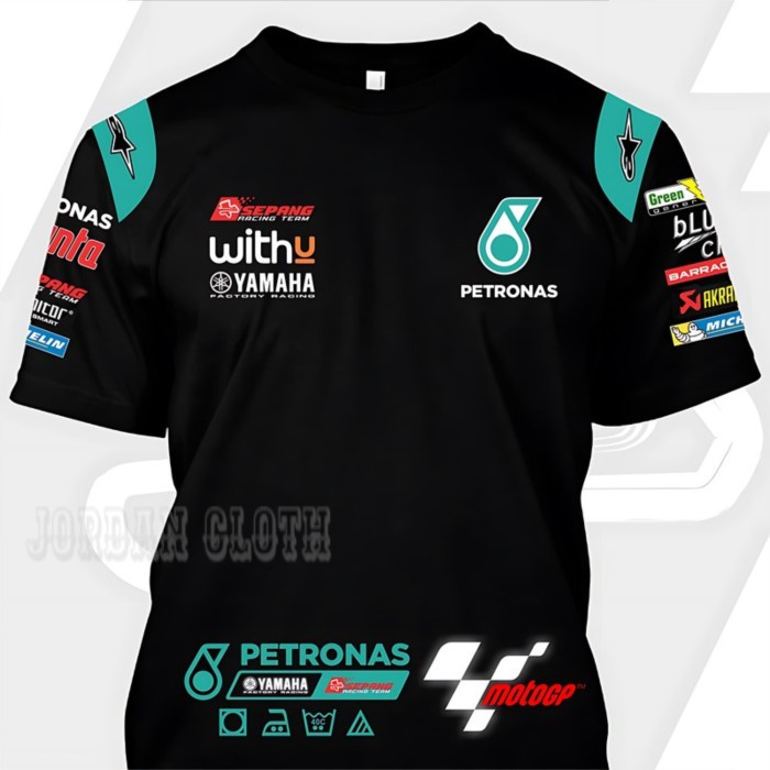 KAOS BAJU TEAM BALAP MOTOGP RACING