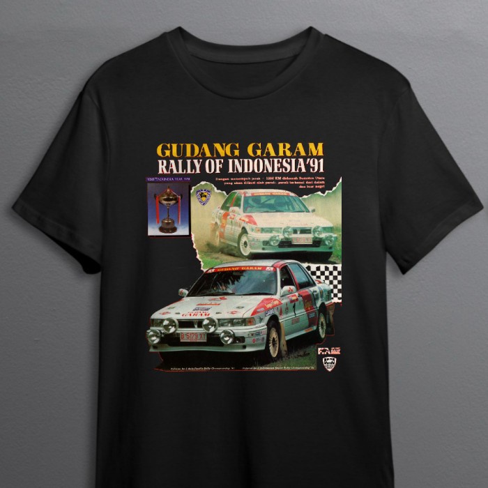 "RALLY INDONESIA 1991 REMASTERED" T-SHIRT