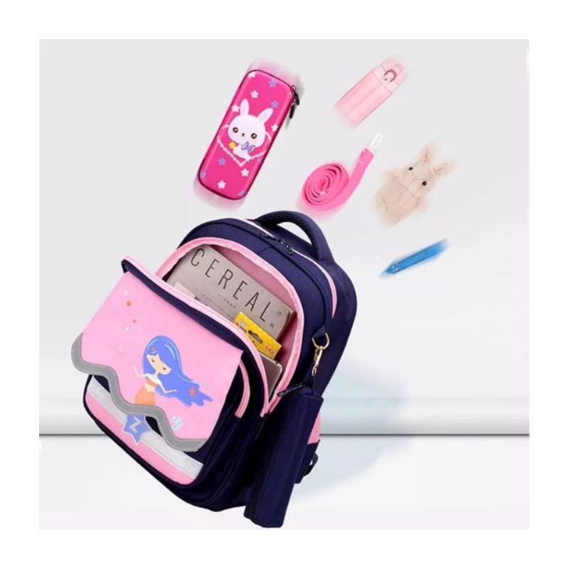 FREE ONGKIR CAHAYA PELANGI (CPS) DUYUNG - TAS RANSEL ANAK PEREMPUAN PUTRI DUYUNG TERBARU 2024