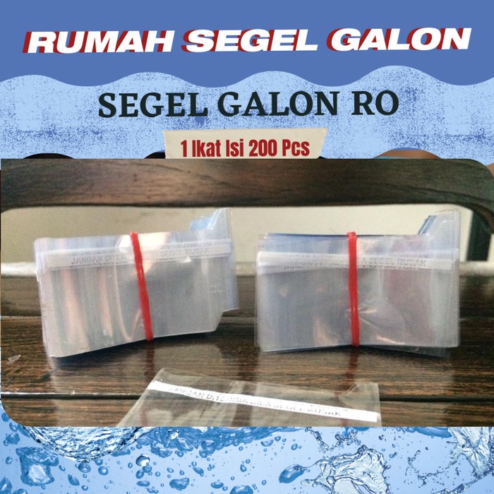 HJK Segel Tutup Botol DO NOT / KANGEN WATER