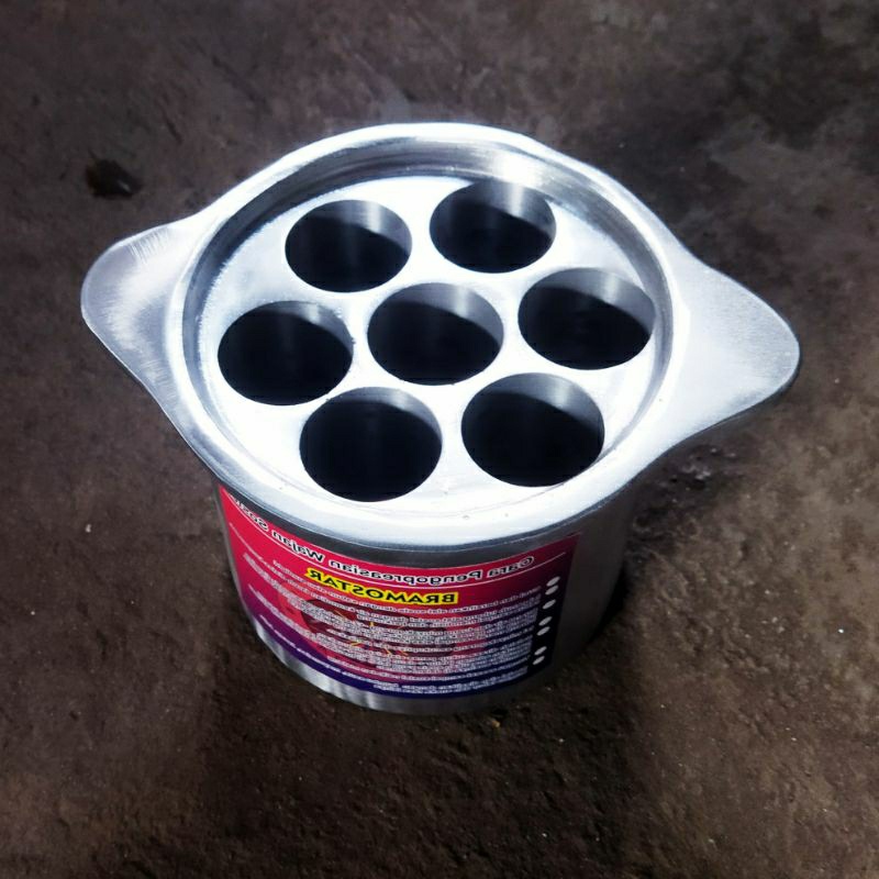 Terbaru Wajan Sostel Mini Lubang 7
