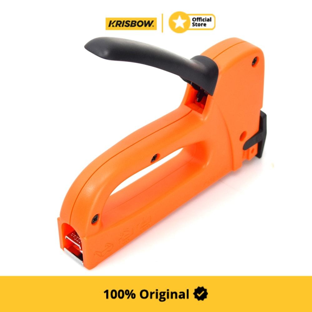 

Terbaru Krisbow Staple Gun Stapler Tembak 6-12 Mm 3In1 - Merah