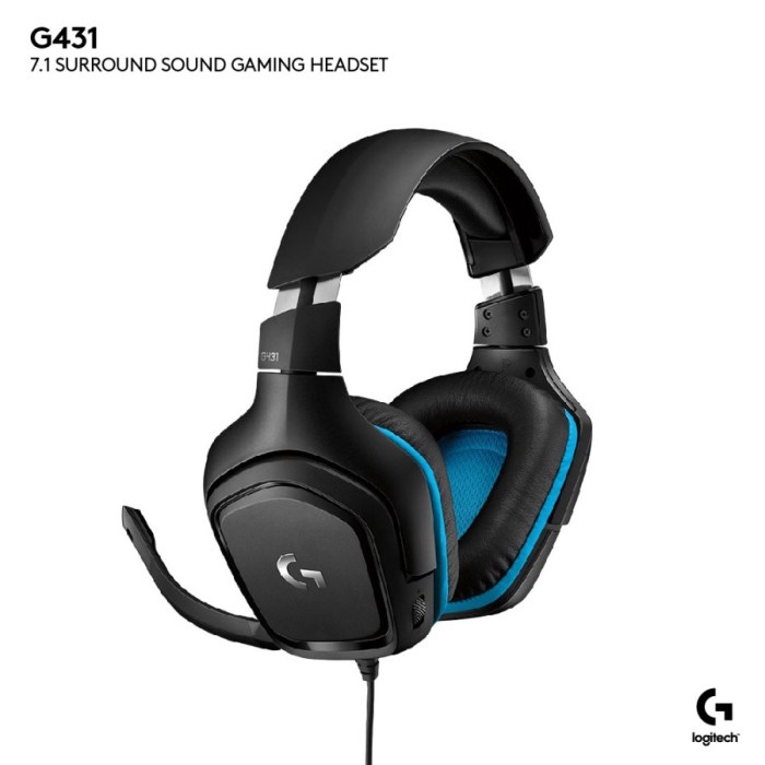Harga Murah Logite G431 7.1 Surround Gang Headset