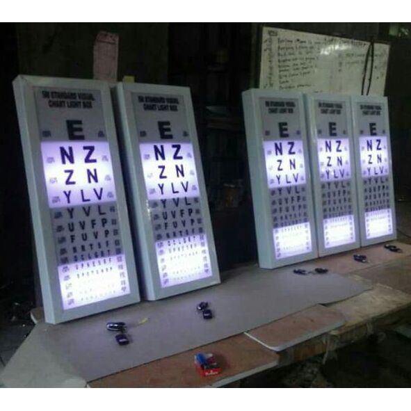 Snellen Chart Elektrik + Remote