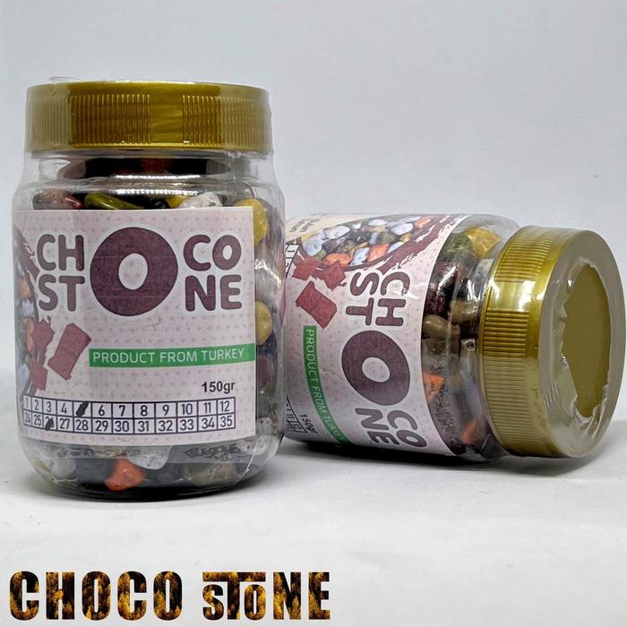 

( PAKET 2 BOTOL ) Coklat Krikil Stone 150gr Chocolate Camilan Cokelat Susu Snacks Food