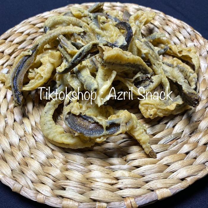

Keripik Belut Crispy 200 gram Gurih Renyah