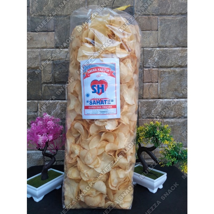 

Keripik Singkon Original Asin Gurih Isi 1 kg