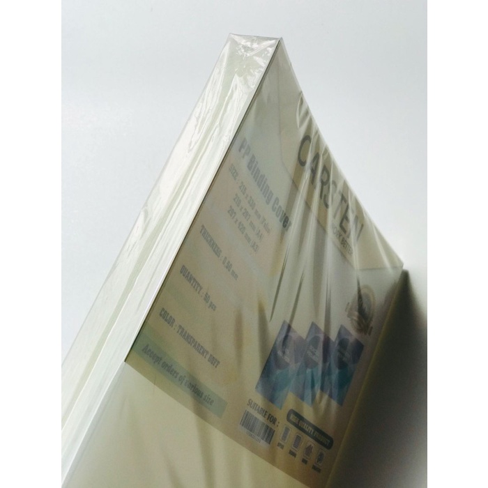 

[tmr] - Cover mika Jilid Doff 0.50mm A4 isi 50 lembar