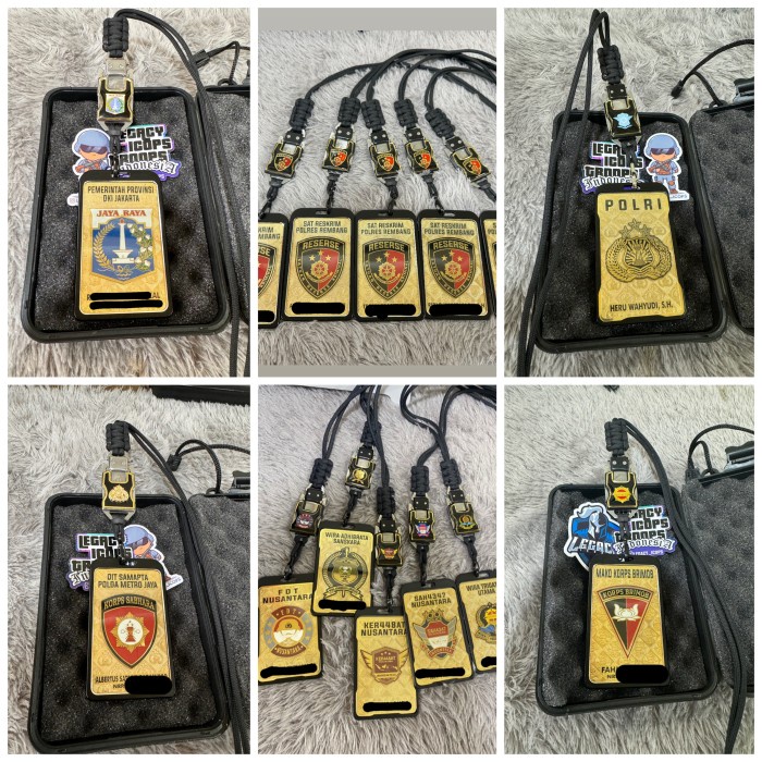 

[tmr] - Paracord Tactical Id Card (Satu Paket