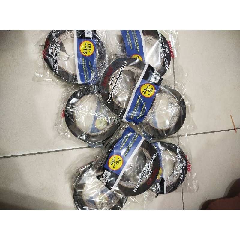 

(12pcs) Double sided foam tape DFT-51 joyko 24mmx5m