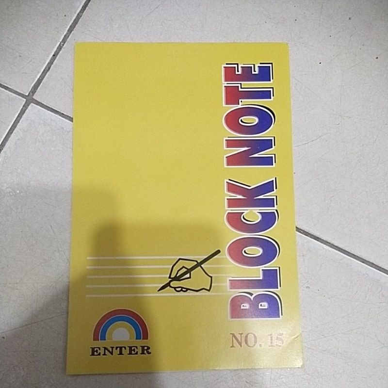 

(1pcs) BLOCK NOTE enter