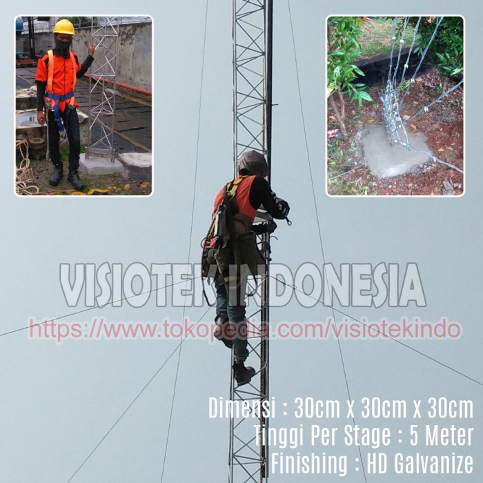 

TERBARU! Tower Triangle 30cm Hot Galvanize