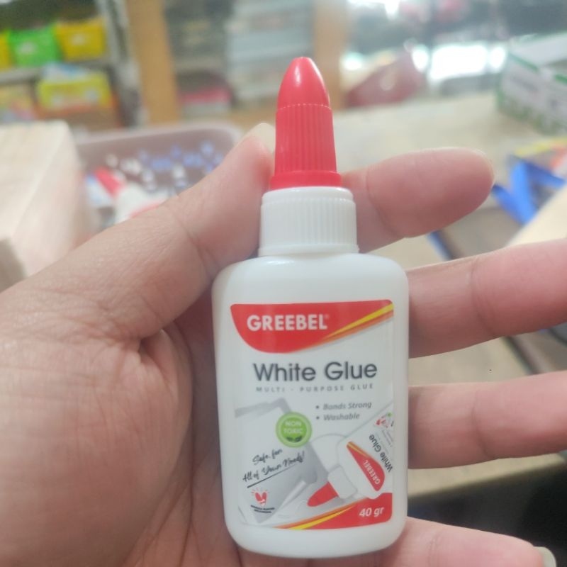 

(1pcs) White glue/lem fox greebel putih 40 ml