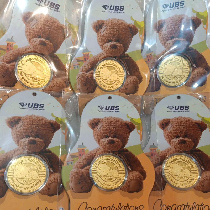 KADO GIFT HAMPERS LM UBS 0.2 EDISI BEAR BULAT NEW BORN BABY HADIAH KELAHIRAN