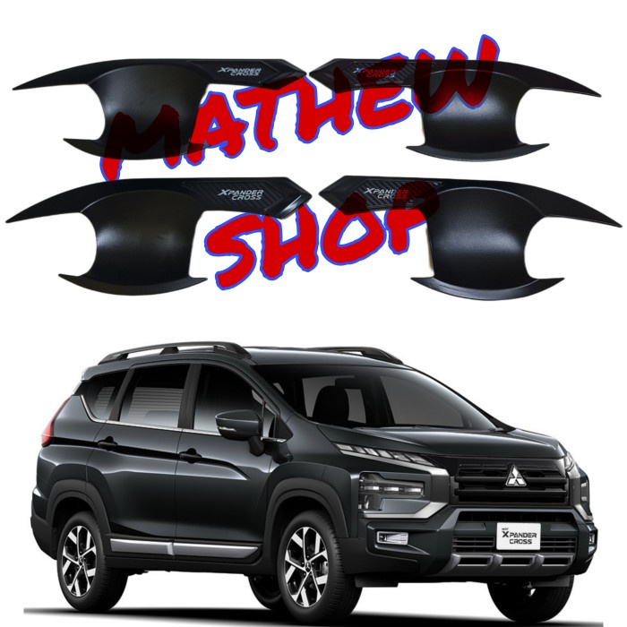 READY OUTER HANDLE COVER XPANDER CROSS HITAM / MANGKOK PINTU XPANDER CROSS